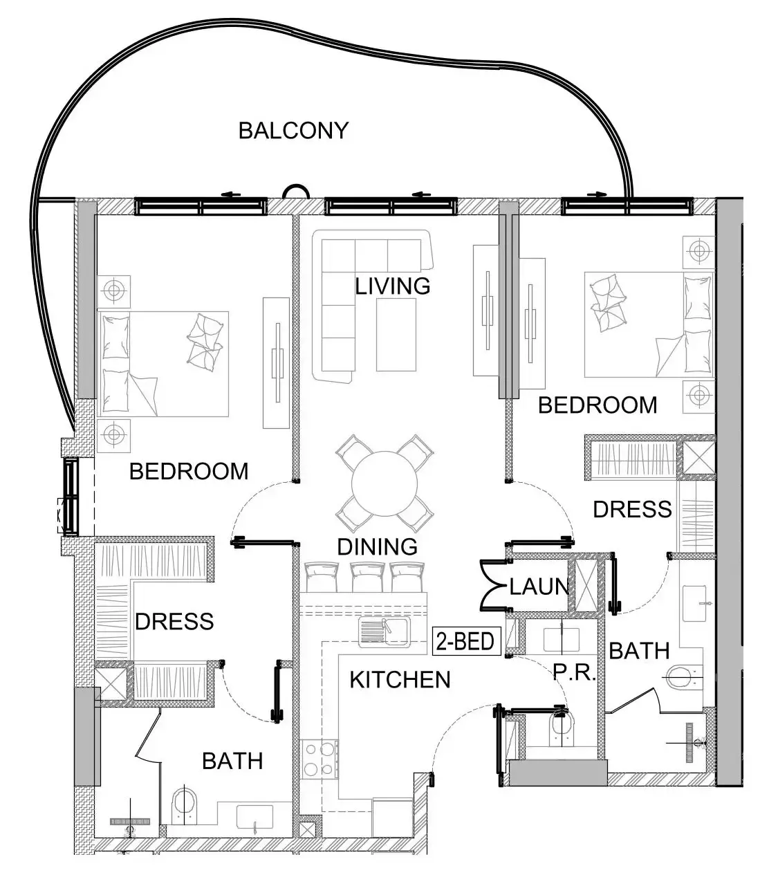2 BR #DLGV14C/13/1322