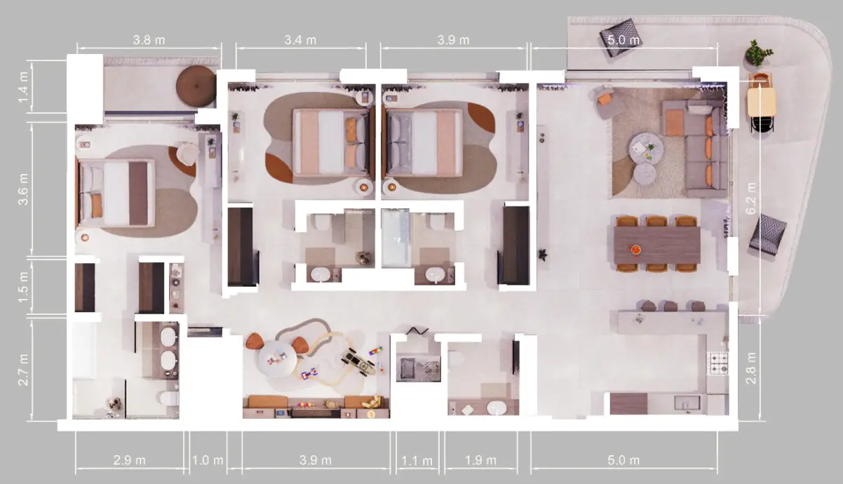 3 BR #Verdes-Sage-09-11