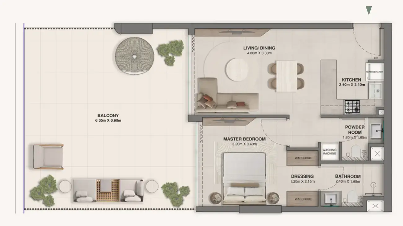 1 BR #Woodland Crest - 1 - 112