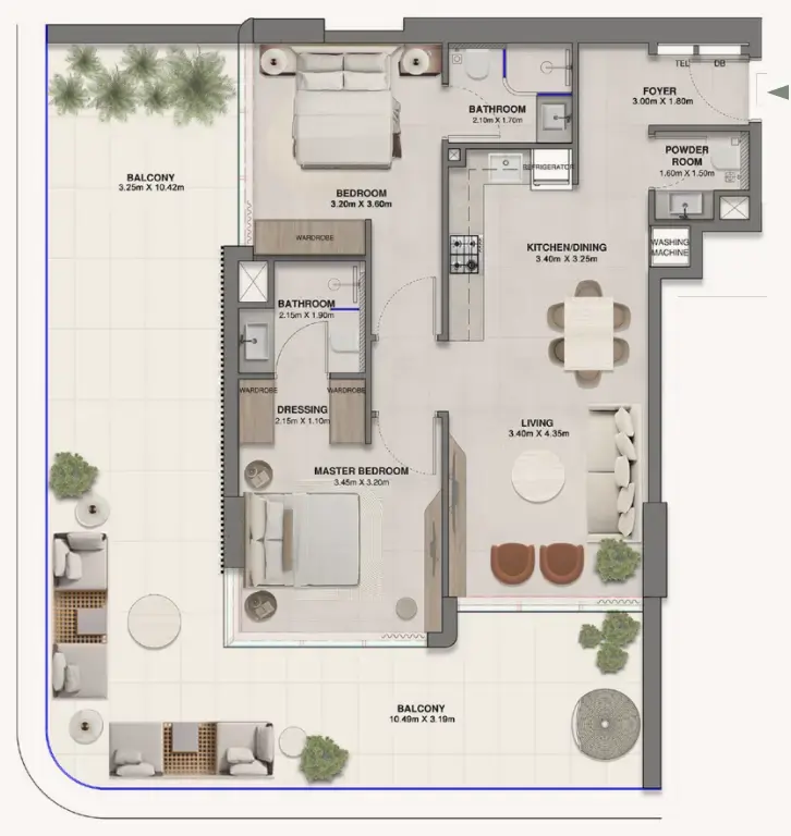 2 BR #Woodland Crest - 1 - 102