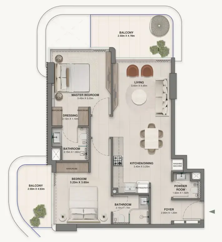 2 BR #Woodland Crest - 2 - 211